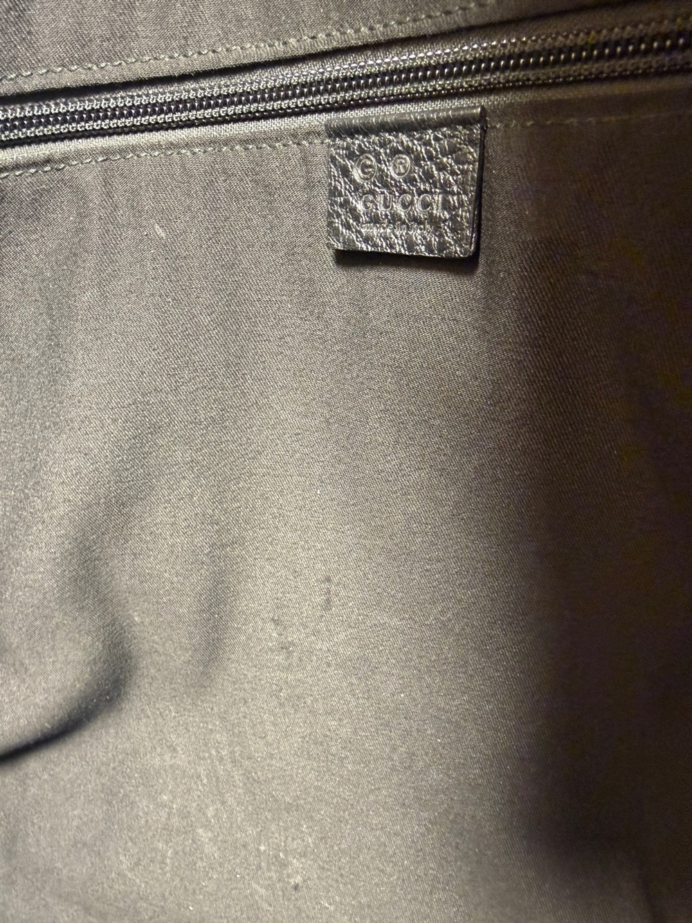 Gucci Black GG Monogram Messenger Bag with Web Strap - Picture 10 of 13
